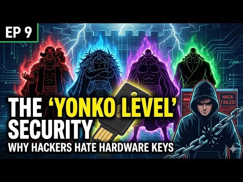 The "Yonko Level" Security: Why Hackers Hate Hardware Keys (Ep. 9)