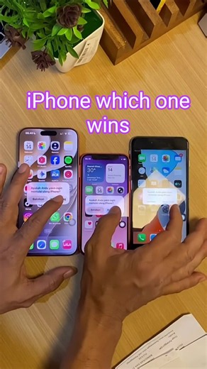iPhone 6 Plus vs iPhone 12 Mini vs iPhone 17 Pro Max 📱🔥 #Shorts