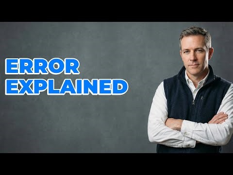 How Is Experimental Error Defined In Physics?