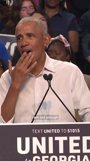 Former President Barack Obama brought up the tan suit controversy in 2014 during a campaign rally in Georgia for Sen. Jon Ossoff (D-GA) ahead of the midterms.