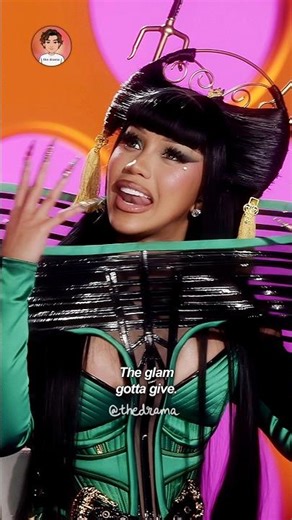 “Cardi B Reading the Girls DOWN" 🙊 #dragrace