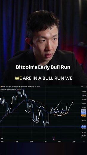We are in a bull run, we are just early, and the early bull run is always the choppiest. Flip bearish at 77K or 76K while Bitcoin still holds its bull market support, and you end up in a world of pain once the rally turns convincing. #bitcoin #crypto #btc #bullrun