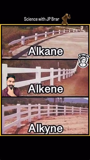 Science ▫️Fun ▫️Real Life Learning ( JP Brar ) on Instagram: "Relatable 😃 - Alkanes . Alkenes . Alkynes | Saturated & Unsaturated Hydrocarbons #chemistrymemes #edutainment #scienceisfun"