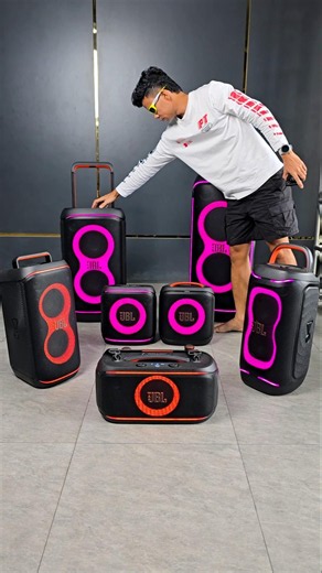 Amazing Bass & Light Show! | JBL PartyBox Speaker Collection!