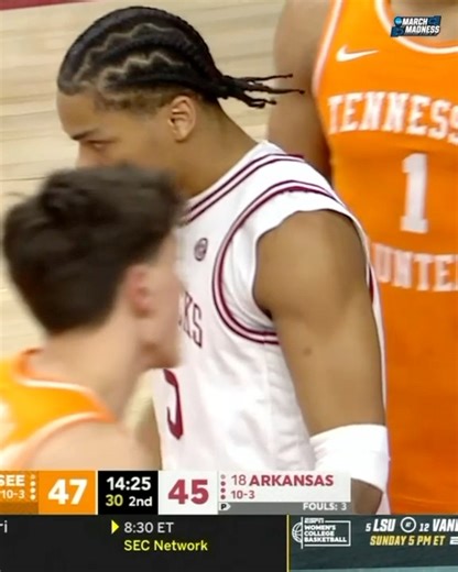 Darius Acuff pours in 29 points in a win over Tennessee 💪 | March Madness Men's Basketball