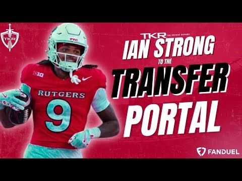 Rutgers Football WR Ian Strong to Transfer Portal + Other Roster Moves