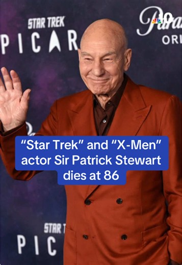 Patrick Stewart, the classically trained stage actor who scaled the Shakespearean canon and added gravitas to a “Star Trek” franchise and the “X-Men” films, has died. He was 86. #patrickstewart #startrek #xmen #nbc10philly