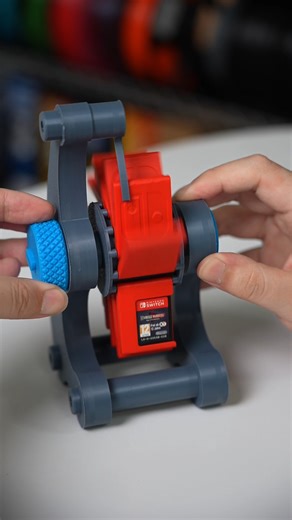 3D printed the Nintendo Switch Rolodex cartridge stand with Flashforge AD5X! What does yours look like? Design by: @Hodzinets(Makerworld) #3dprinting #3dprints #flashforge | Flashforge