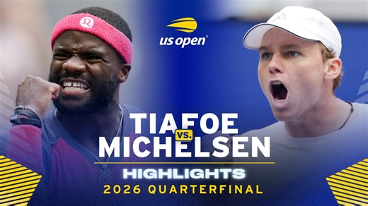 Frances Tiafoe vs. Alex Michelsen Highlights | 2026 US Open Quarterfinal