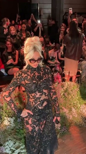 Paris Hilton at Elie Saab Spring/Summer 2027 Fashion Show in Paris