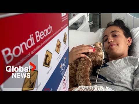 “I don’t feel like I’m a hero,” says teen who shielded 2 children during Bondi Beach shooting