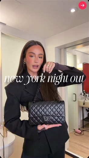 Stylish Night Out in New York: Blazer Look