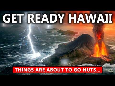 A Huge Storm and Volcanic Eruption are About to Hit Hawaii in a Double Whammy