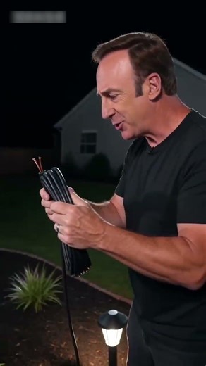 Aliens in the backyard? 🛸 No, just incredibly steady lights! 😂