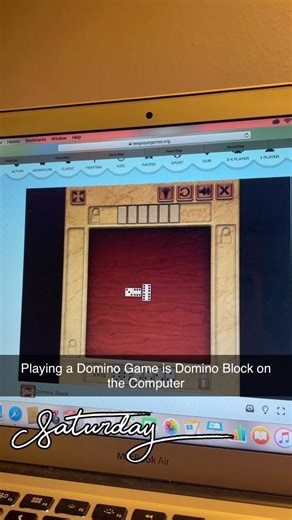 Playing a Domino Game is Domino Block on the Computer