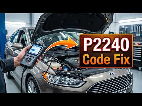How To Fix P2240 Code - O2 Sensor Bank 2 Sensor 1 Circuit Open Repair