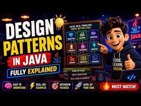 Java Design Patterns Complete Guide | Explained with Animation | Code Objects