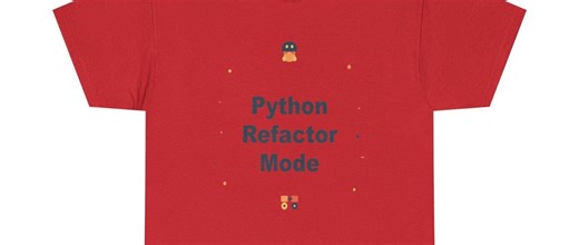 Python Refactor Fashion / Programmer Shirt / Coding Tee / Developer Gift / Software Engineer Apparel - Etsy