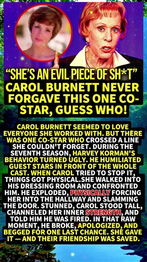 Carol Burnett Never Forgave this One Co-star, Guess Who! #Shorts #viral