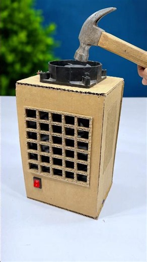 Cardboard Ka Cooler Ko Tor Diya | Science Project For 8th Class | Science Experiment #shorts #viral