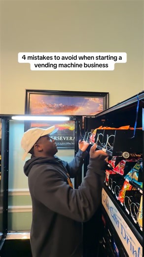 @dnald14 on Instagram: "4 mistakes to avoid when starting a vending machine business 1. Buying the wrong machine A $500 machine and a $5,000 machine are NOT the same. Test everything: coins, selections, bill acceptor. For drink machines, always check the condenser. 2. Not checking if it’s MDB compatible MDB compatible means it can take a card reader. If it’s not upgradeable, don’t buy it. Upgrades can cost $1,000+. 3. Not running the numbers on routes When buying a machine with a location, do th