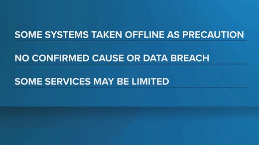 Clinton County network disruption under investigation