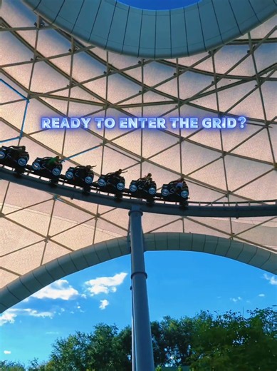 Enter the Grid! TRON Lightcycle / Run is an experience you won't want to miss! Ready to plan your Disney adventure? My travel planning services are FREE! Visit kelseyericksontravel.com ✨ #TRONLightcycleRun #MagicKingdom #DisneyWorld #TravelAgent #DisneyVacation