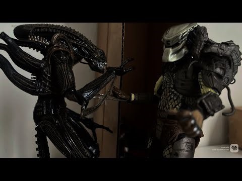 Alien Vs. Predator Full Stop Motion Movie