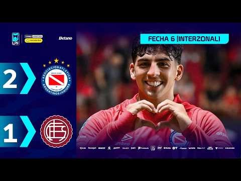 ARGENTINOS 2 - 1 LANÚS | Resumen del partido | #TorneoMercadoLibre 2026 🏆