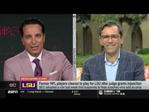 MIDNIGHT DEADLINE ⏳ LSU roster decision could trigger legal battle | SportsCenter