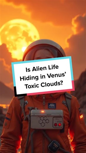 Bytesize Facts on Instagram: "Could Venus’ clouds be home to alien microbes? The truth might surprise you. Dive into the mysteries of our cosmic neighbor! #Venus #AlienLife #SpaceFacts #Astrobiology #ScienceMystery"