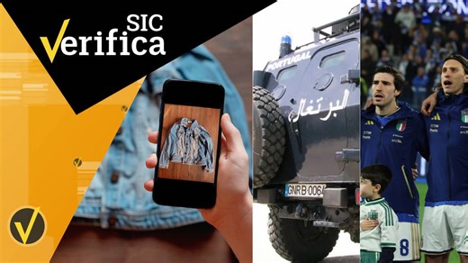 SIC Verifica: declarar vendas online às Finanças, carro da GNR com letras árabes e uma possível troca no Mundial 2026