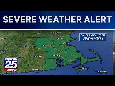 Nor'easter threats: Flood watch issued for much of Massachusetts through early Tuesday