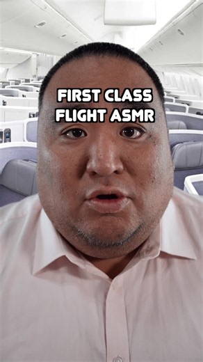 First Class Flight ASMR: Hot Towel & Tingly Sounds