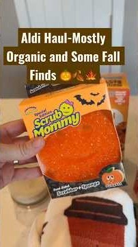 Aldi Haul- Organic Items and Fall Finds