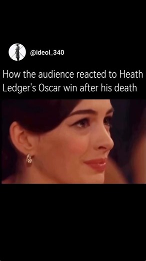 The Oscar That Turned Into a Final Farewell ❣️❤️‍🩹