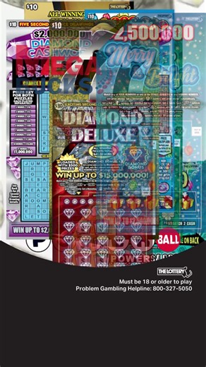 Massachusetts State Lottery on Instagram: "2025: The year of 63 claimers of $1 MILLION or more 🎉 Cheers to 2026! #MassLottery #Lottery #InstantTickets #ScratchTickets #Powerball #Megabucks #NewYear #NewYearsEve #Winning #Massachusetts"