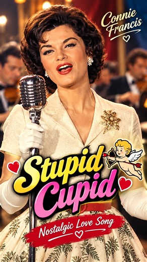 Stupid Cupid - Connie Francis ❤️ The 1958 Love Song That Still Makes Hearts Melt! #oldies #1950s