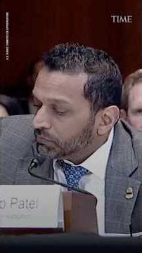FBI Director Kash Patel Denies Drinking Allegations in Heated Senate Hearing Exchange