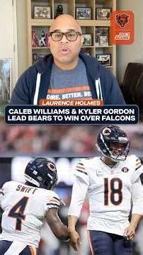 Caleb Williams, Kyler Gordon shine in leading Bears to win over Falcons