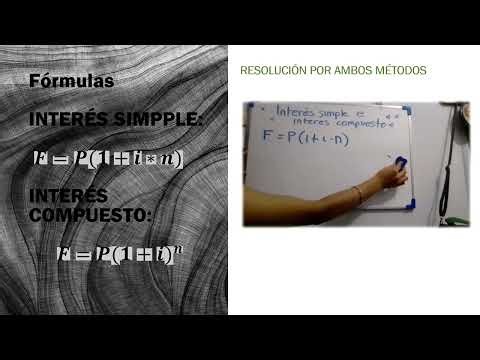 INTERES SIMPLE Y COMPUESTO