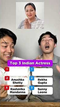 【Top3】Favourite Indian actress