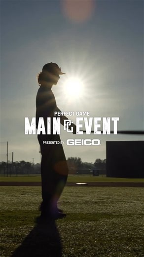 Perfect Game on Instagram: "Rise & shine - It’s Main Event time, presented by @GEICO ☀️"