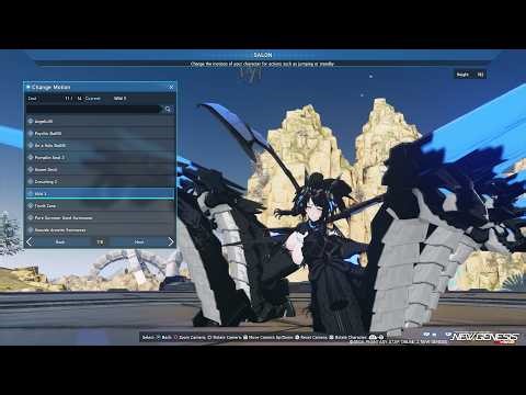PSO2 NGS Character Creation Tutorial, Cyberdragon Master Mia