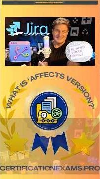 How Does Jira's Affects Version Field Work? #Kanban #DevOps #agilecoach #Scrum #atlassian #acp120