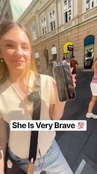 She Is Very Brave 💯