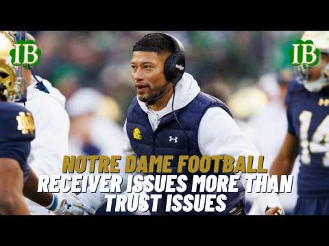 Notre Dame Receiver Rotation, Offensive Depth Isn't A Trust Issue