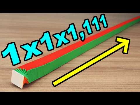 I built a WORLD RECORD Rubik's Cube...