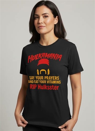 Hulk Hogan Tribute 🔥 Wrestling Legend Shirt #hulkhogan #hulkster #wrestlinglegends #wwenostalgia