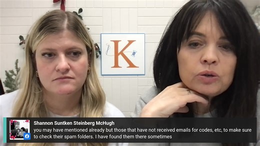 As we continue transitioning to our new website, we know many of you have a few questions. Kim and Tori are going live to share updates and help answer as many of your questions as possible—join us! | Kimberbell Designs